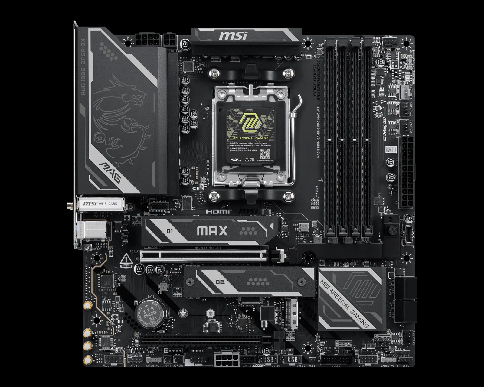 MSI ra mắt bo mạch chủ MAG B850M Gaming PRO MAX, tích hợp công nghệ ép xung OC Engine - Ảnh 3.